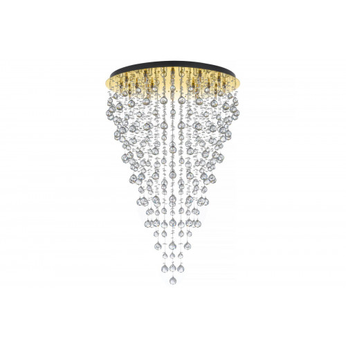 Подвесная хрустальная люстра Arti Lampadari Flusso H 1.4.80.615 G
