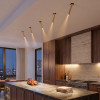 Citilux STEK CL514S12N LED Встраиваемый поворотный спот Латунь 300мм
