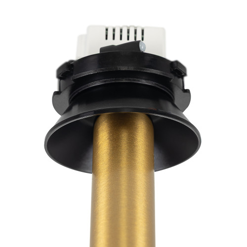 Citilux STEK CL514S12N LED Встраиваемый поворотный спот Латунь 300мм