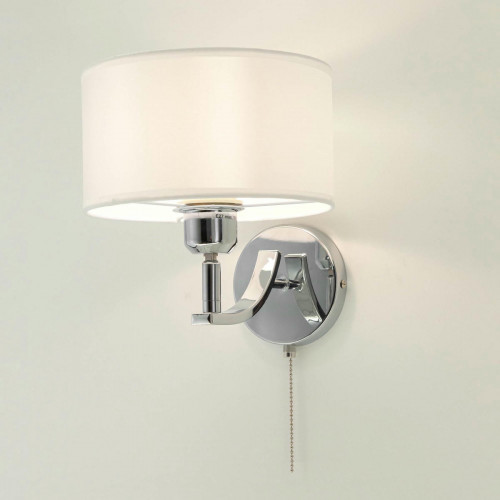 Citilux Эвита CL466310 Бра с белым абажуром и выключателем