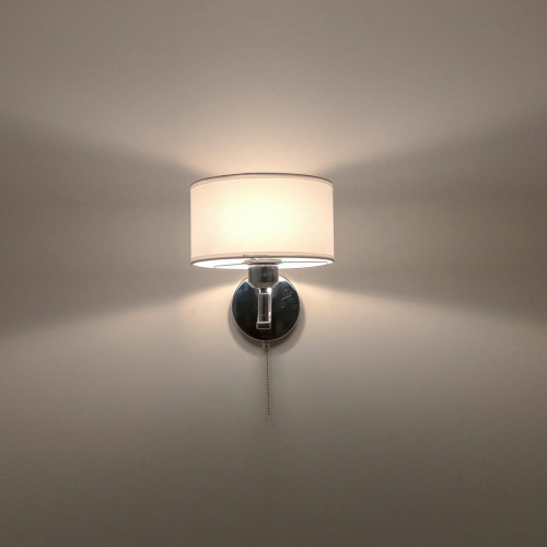 Citilux Эвита CL466310 Бра с белым абажуром и выключателем