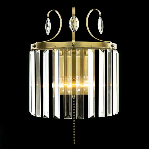 Citilux Инга CL335323 Бра хрустальное с выключателем Бронза