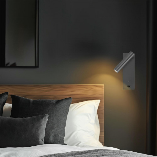 Citilux Декарт CL704432 LED USB Светильник с выключателем Матовый Хром