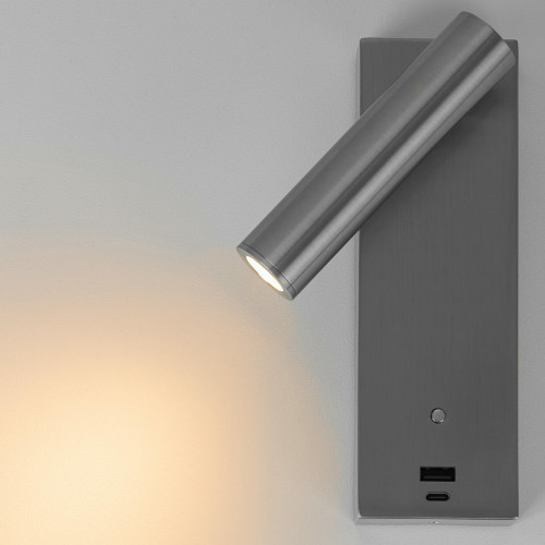 Citilux Декарт CL704432 LED USB Светильник с выключателем Матовый Хром