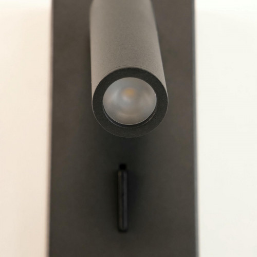 Citilux Декарт CL704351 LED Светильник поворотный с выключателем Чёрный