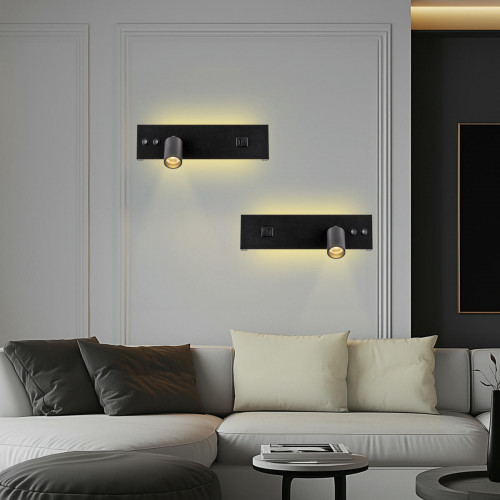 Citilux Декарт CL704461 LED USB Светильник с выключателем Чёрный