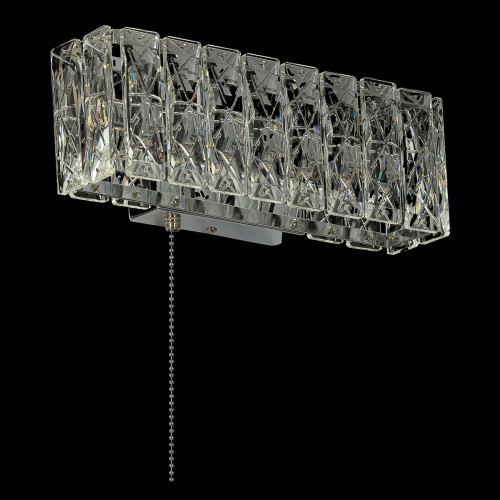 Citilux PALANT CL325312 LED Бра хрустальное с выключателем Хром