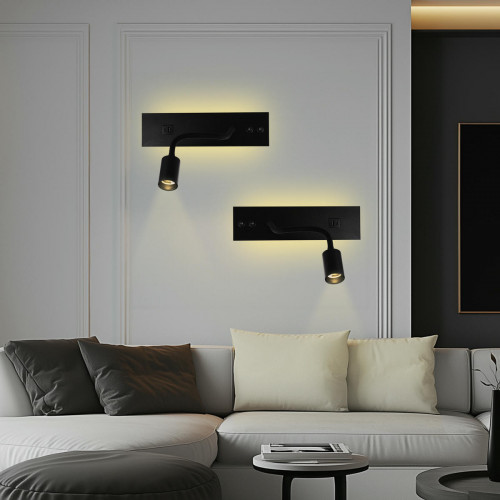 Citilux Декарт CL704471 LED USB Светильник с выключателем Чёрный