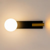 Citilux Декарт CL704451 LED Светильник с выключателем Чёрный+Бронза