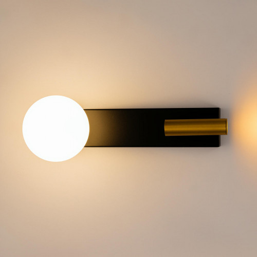 Citilux Декарт CL704451 LED Светильник с выключателем Чёрный+Бронза
