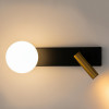 Citilux Декарт CL704451 LED Светильник с выключателем Чёрный+Бронза