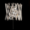 Citilux Ингвар CL334421 Бра хрустальное с выключателем Хром