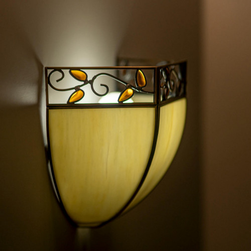 Citilux Шербург-2 CL440411 Бра витражное Бронза
