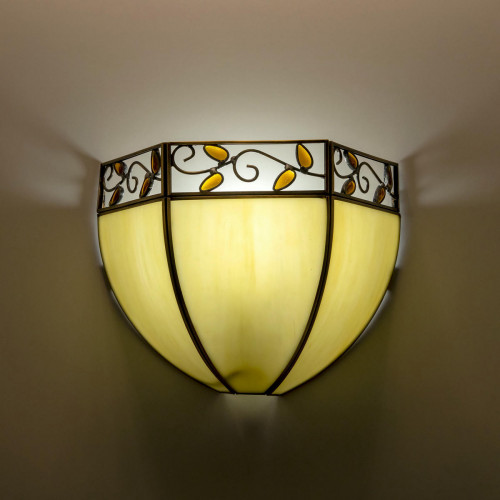 Citilux Шербург-2 CL440411 Бра витражное Бронза