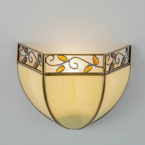 Citilux Шербург-2 CL440411 Бра витражное Бронза