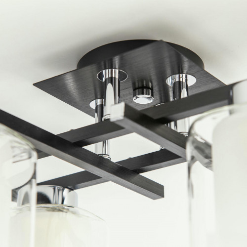 Citilux Диез CL111161 Люстра потолочная Чёрная