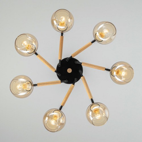 Citilux TIKA CL133171 Люстра поворотная Чёрная
