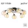 Citilux TIKA CL133171 Люстра поворотная Чёрная