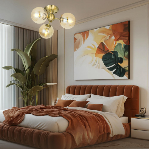 Citilux Томми CL102133 Люстра потолочная Бронза