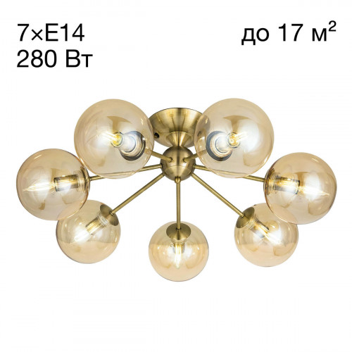 Citilux Томми CL102173 Люстра потолочная Бронза