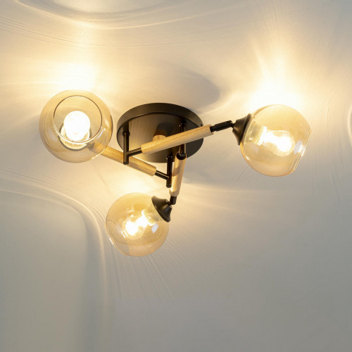 Citilux TIKA CL133131 Люстра поворотная Чёрная