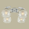 Citilux Буги CL157141 Люстра потолочная Белая Хром