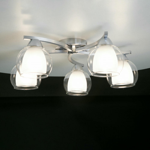 Citilux Кристи CL152157 Люстра потолочная Алюминий Хром