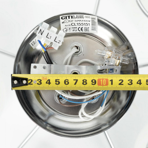Citilux Лайма CL155151 Люстра потолочная Хром