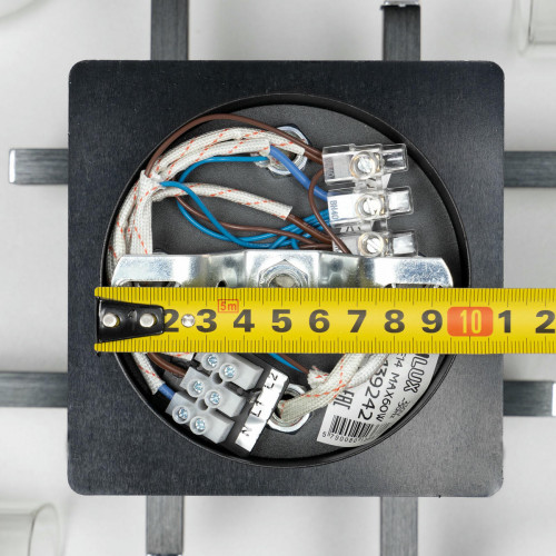 Citilux Вирта CL139242 Люстра потолочная Чёрная