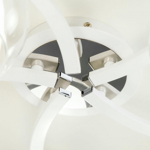 Citilux Кристи CL152150 Люстра потолочная Белая Хром