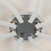 Citilux Кристи CL152180 Люстра потолочная Белая Хром