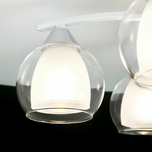 Citilux Кристи CL152150 Люстра потолочная Белая Хром