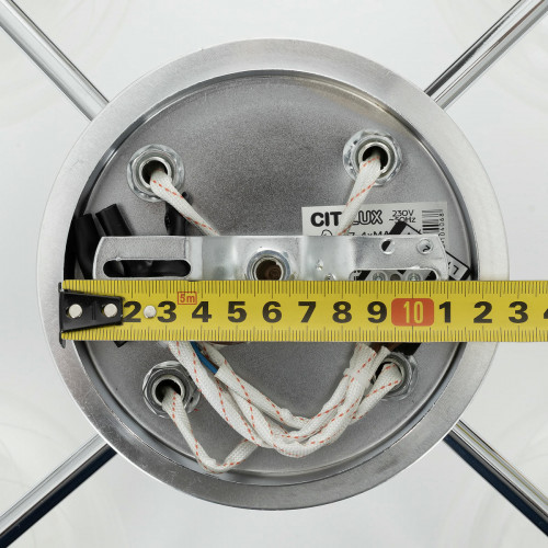 Citilux Буги CL157142 Люстра потолочная Алюминий Хром