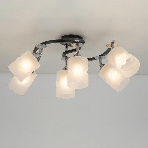 Citilux Сиерра CL119261 Люстра с поворотными плафонами Чёрная