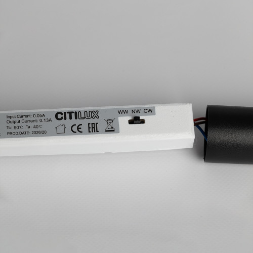 Citilux TUBU CL51511V_BD LED Подвесной встраиваемый светильник Чёрный