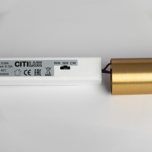 Citilux TUBU CL51512V_BD LED Подвесной встраиваемый светильник Латунь