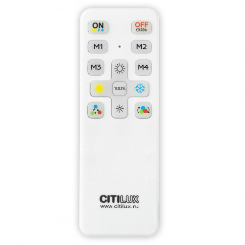 Citilux NORMA CL749321 LED RGB Светильник с пультом Чёрный