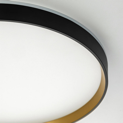 Citilux ETALON CL750401R LED RGB Светильник с пультом Чёрный+Золото