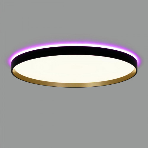 Citilux ETALON CL750501R LED RGB Светильник с пультом Чёрный+Золото