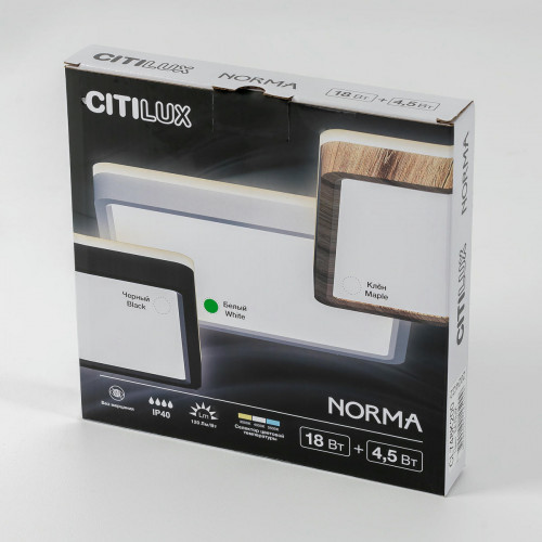 Citilux NORMA CL748K200 LED Светильник с подсветкой Белый