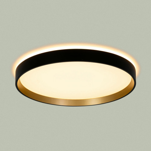 Citilux ETALON CL750321R LED RGB Светильник с пультом Чёрный+Золото