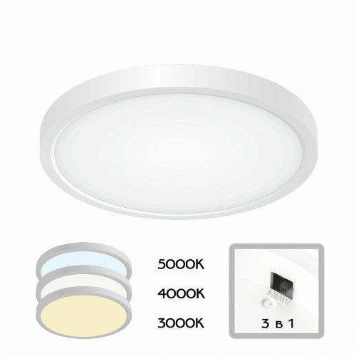 Citilux Бейсик CL738180V Светильник накладной Белый
