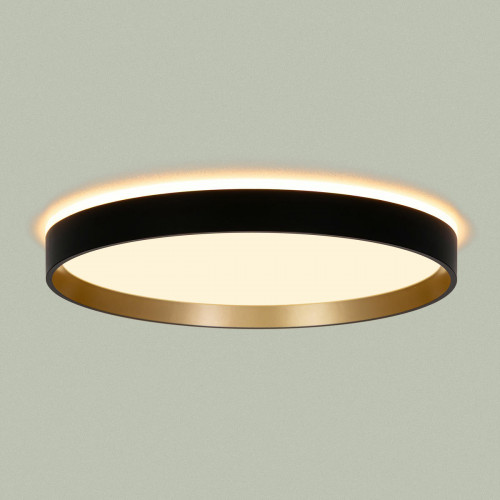 Citilux ETALON CL750321R LED RGB Светильник с пультом Чёрный+Золото