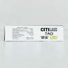 Citilux Тао CL712X182N LED Светильник потолочный с диммером Чёрный
