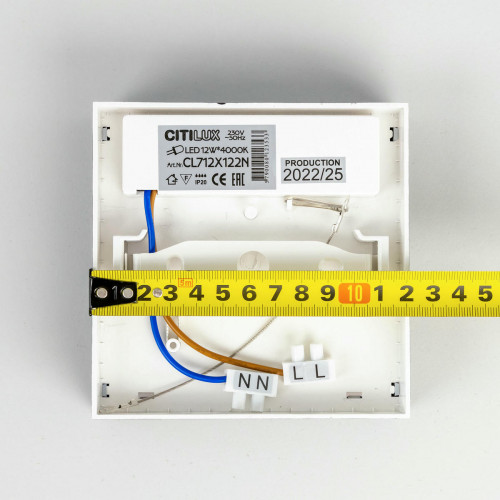 Citilux Тао CL712X122N LED Светильник потолочный с диммером Чёрный