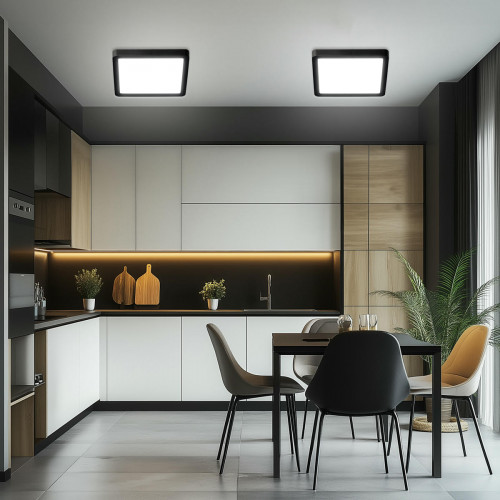 Citilux Бейсик CL738K181V LED Светильник накладной Чёрный