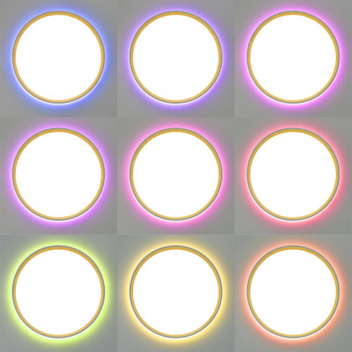 Citilux ETALON CL750320R LED RGB Светильник с пультом Белый+Бук