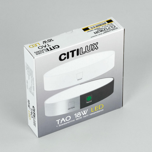 Citilux Тао CL712182N LED Светильник потолочный с диммером Чёрный
