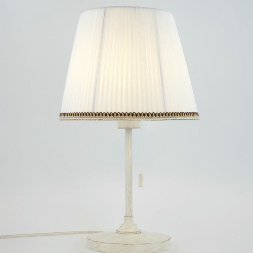 Citilux Линц CL402720 Настольная лампа патина с белым абажуром