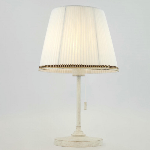 Citilux Линц CL402720 Настольная лампа патина с белым абажуром